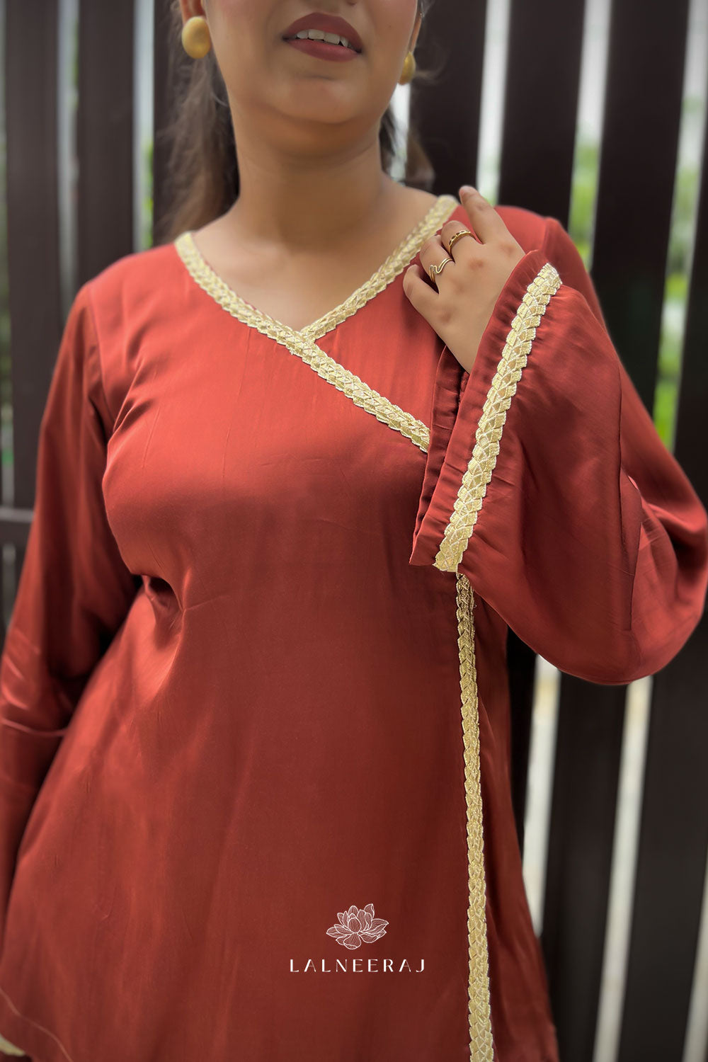 Gulnaar Brown Co-ord Set