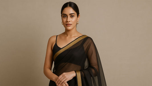 How to Style a Black Saree for Every Occasion – The Modern Way