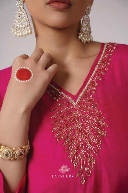 Rani - Pink Kurta Set