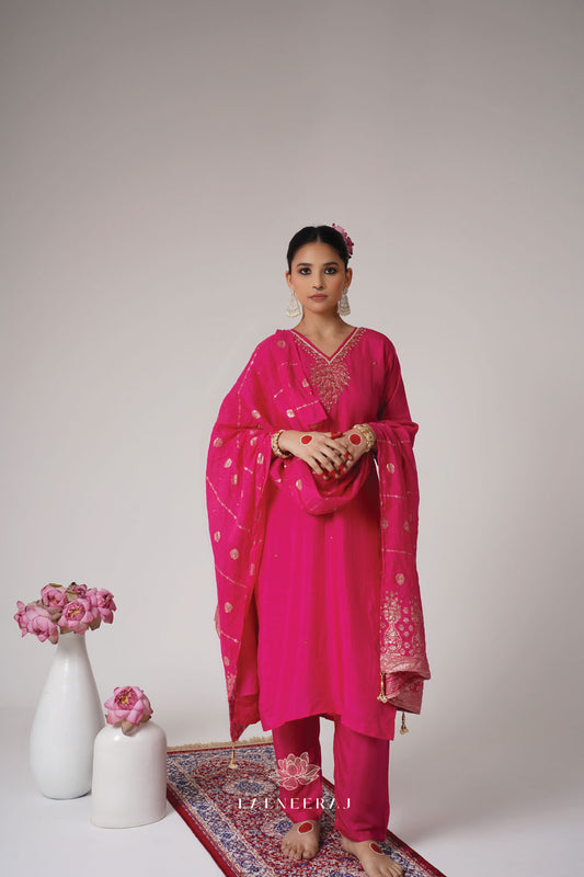 Rani - Pink Kurta Set