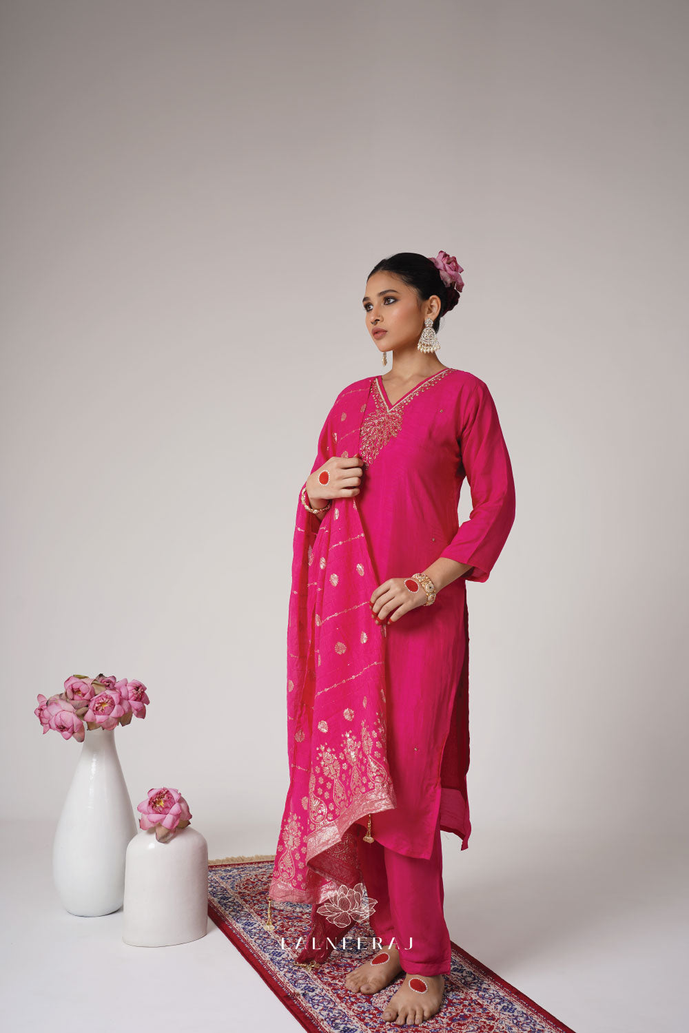 Rani - Pink Kurta Set