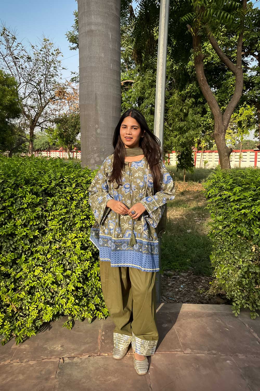 Sage Green Kurta Set