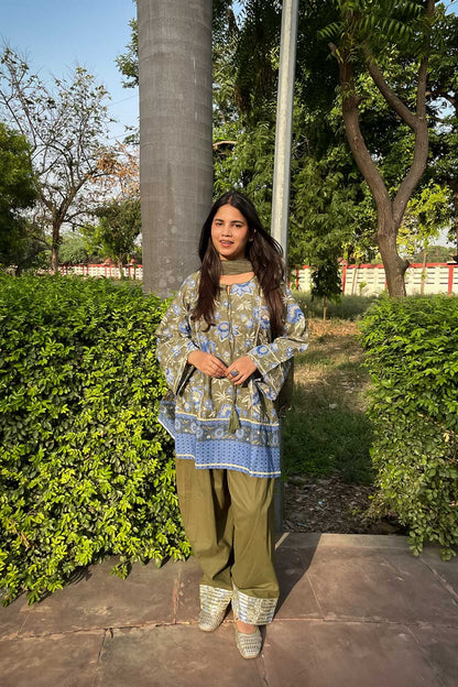 Sage Green Kurta Set